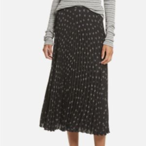 Vince Maxi Pleated Skirt